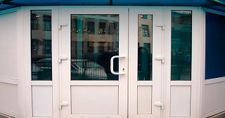 Пластиковая входная группа Октябрьский, цена от 10410 руб.