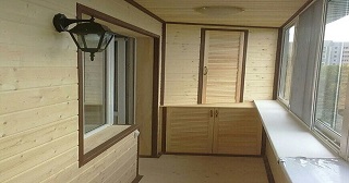 Отделка балкона под ключ Октябрьский, цена от 5889 руб.